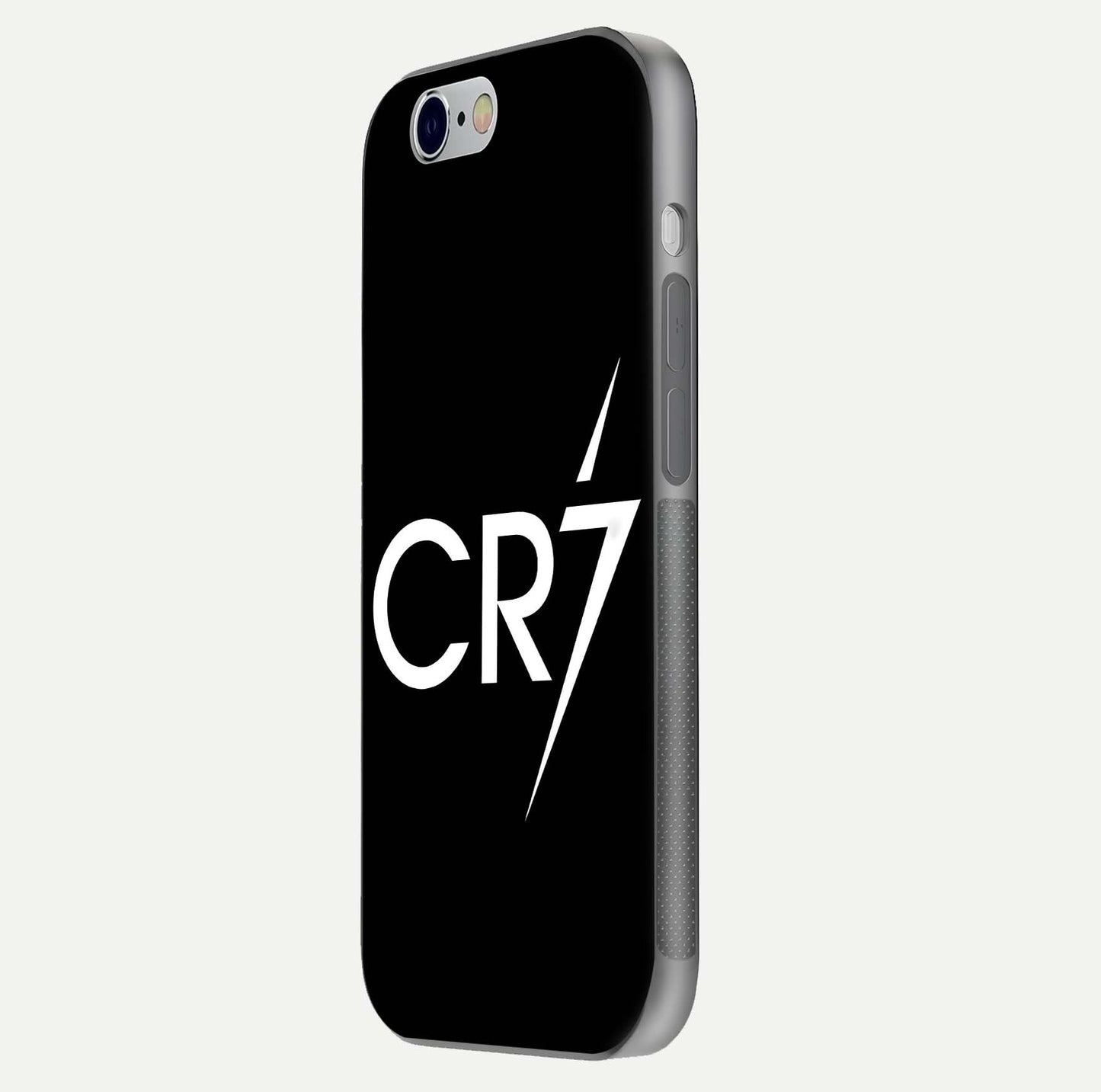 CR7 Elite Strike Glass Case for iPhone 16 Pro side-angle image showing polished edges and vibrant design