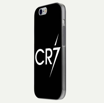 CR7 Elite Strike Glass Case for iPhone 16 Pro side-angle image showing polished edges and vibrant design