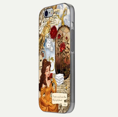 Golden Dream Belle Glass Case for iPhone 16 Pro side-angle image showing reflective edges and premium golden tint