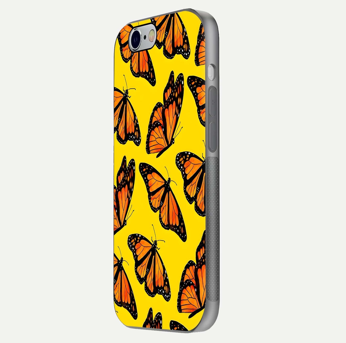 Golden Wing Flight Glass Case for iPhone 16 Pro side-angle image showing polished surface and golden gradient