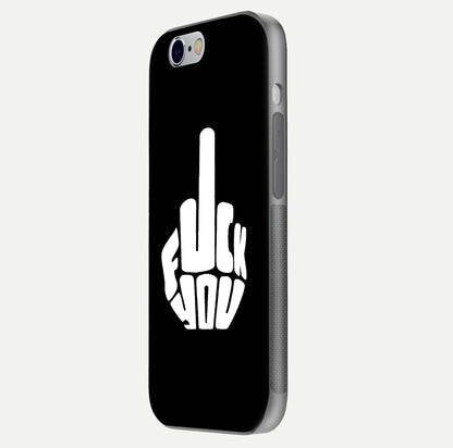 Rebel Mode On Glass Case for iPhone 16 Pro side-angle image showing reflection, edge detail, and text clarity
