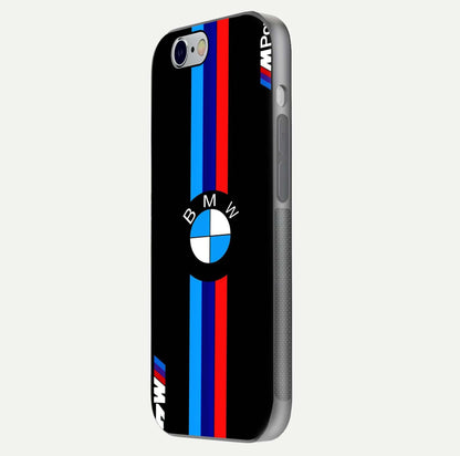 Turbo BMW Beast Glass Case for iPhone 16 Pro side-angle image showing reflection and sleek edge styling