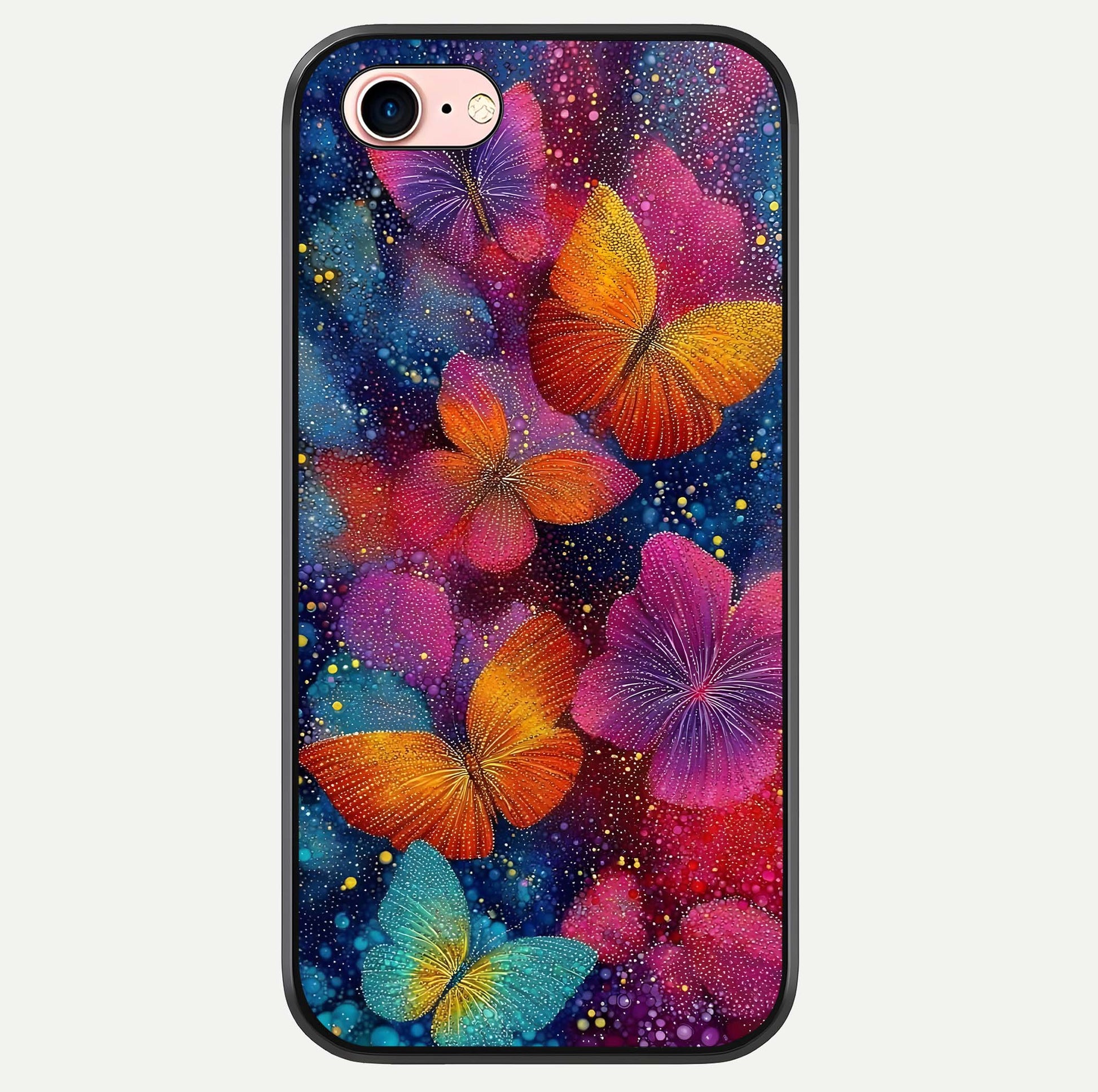 Butterfly Dream Mist Glass Case For iPhone 6 Plus by Custom World