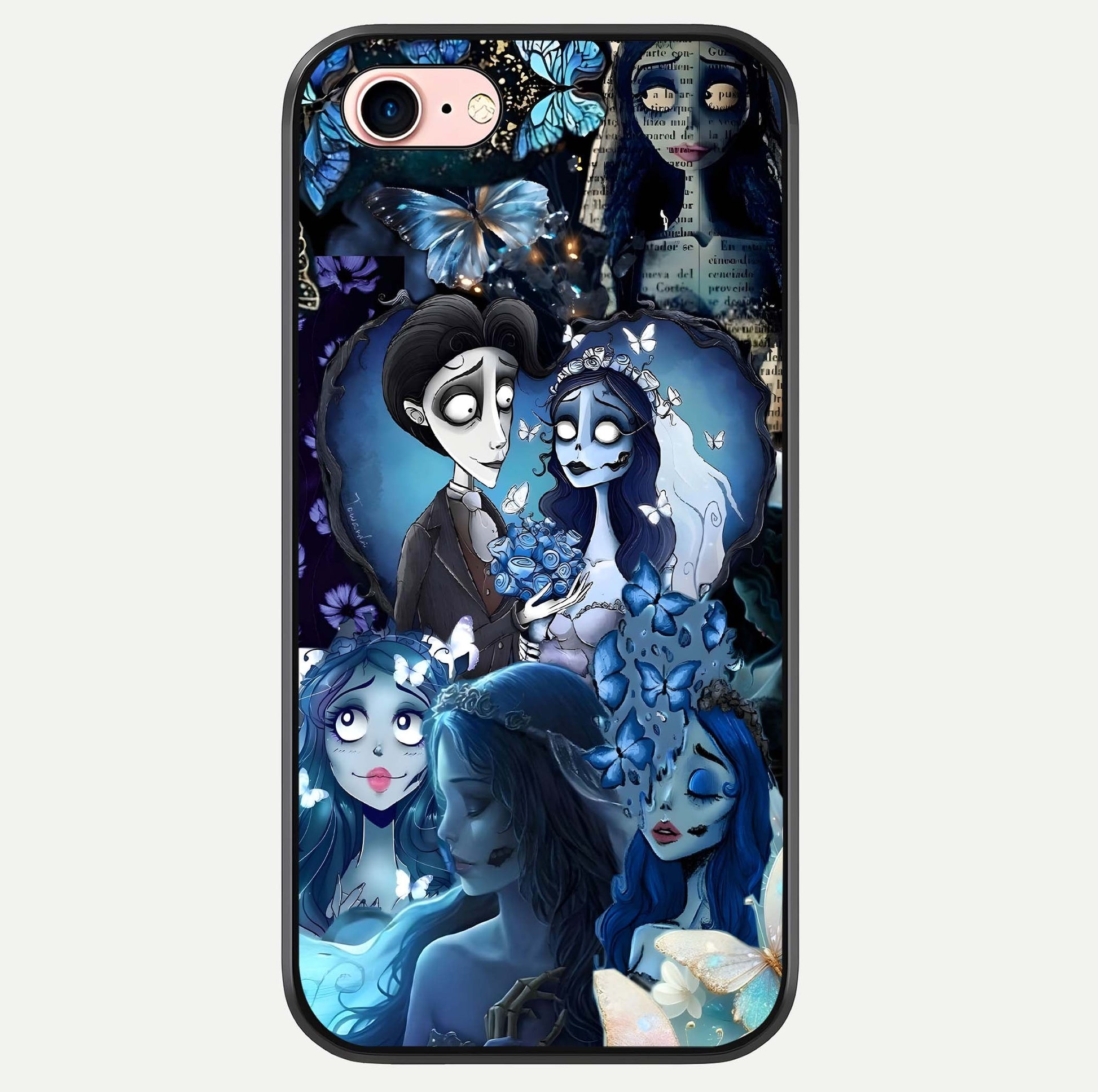 Butterfly Ghost Soul Glass Case For iPhone 6 Plus by Custom World