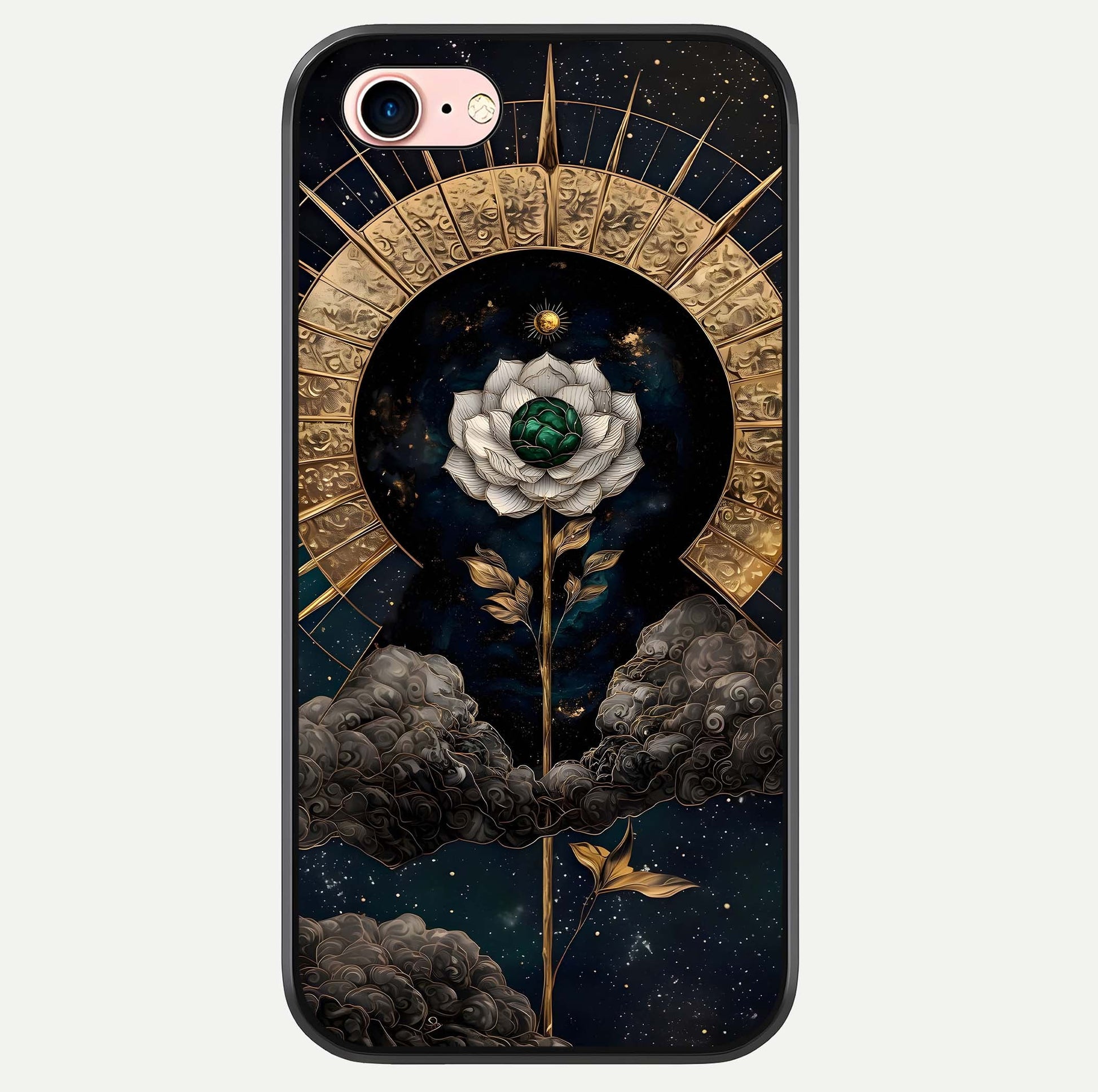 Celestial Lotus Morang Glass Case For iPhone 6 Plus by Custom World