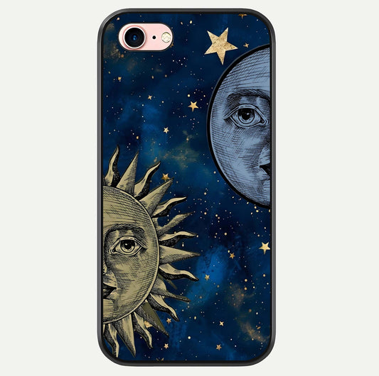 Celestial Moon With Sun Glass Case For iPhone 6 Plus by Custom World
