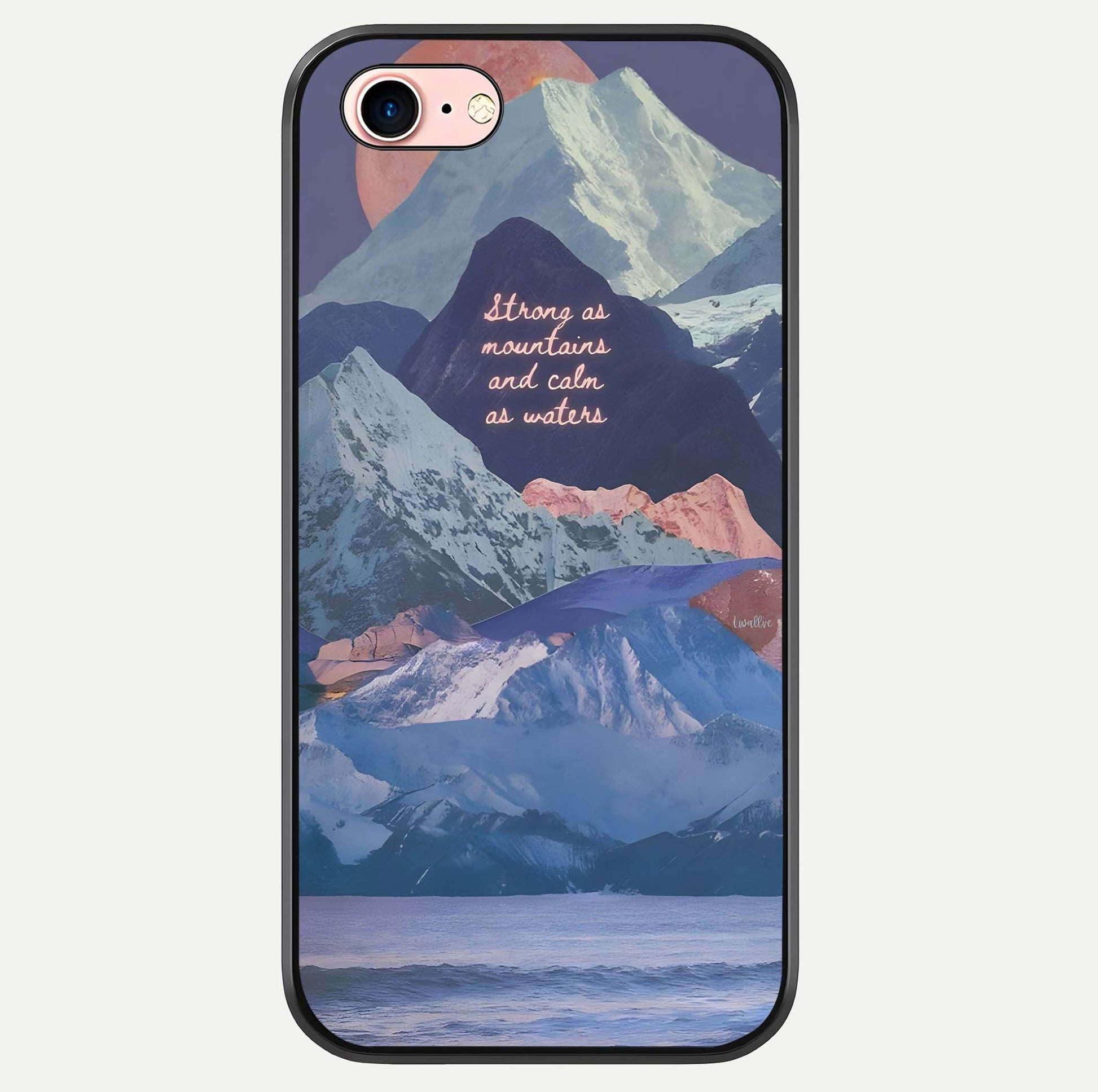 Celestial Mountain Calm Glass Case For iPhone 6 Plus by Custom World
