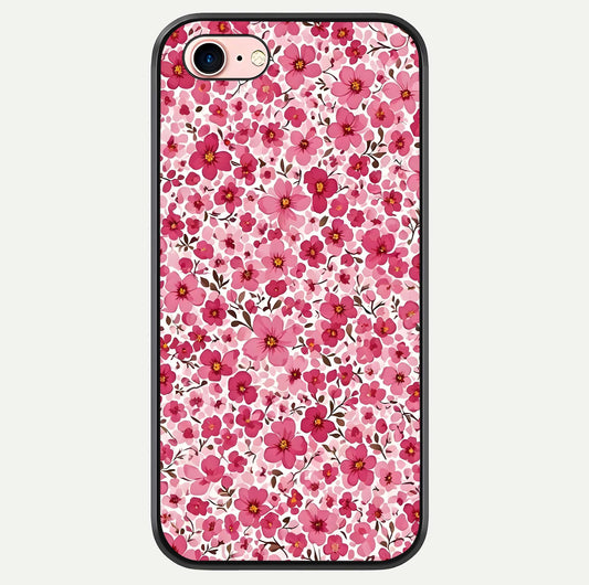 Cherry Blossom Charm Glass Case For iPhone 6 Plus by Custom World