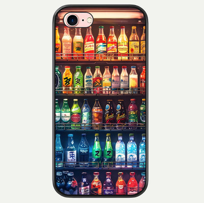 Colorful Soda Bottles Glass Case For iPhone 6 Plus by Custom World