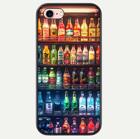 Colorful Soda Bottles Glass Case For iPhone 6 Plus by Custom World