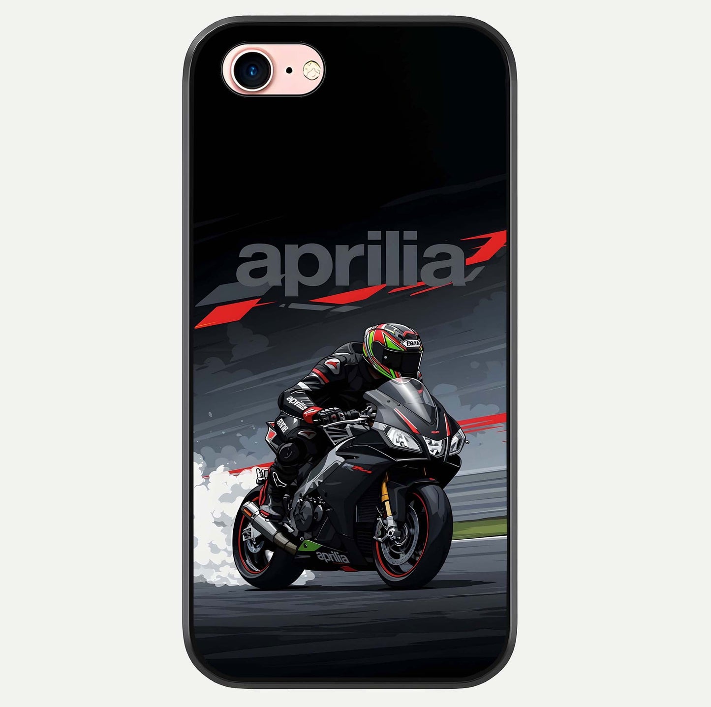 Dark Aprilla Glass Case For iPhone 6 Plus by Custom World