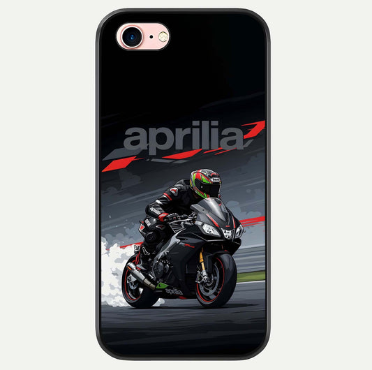 Dark Aprilla Glass Case For iPhone 6 Plus by Custom World