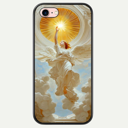 Divine Light Angel Glass Case For iPhone 6 Plus by Custom World