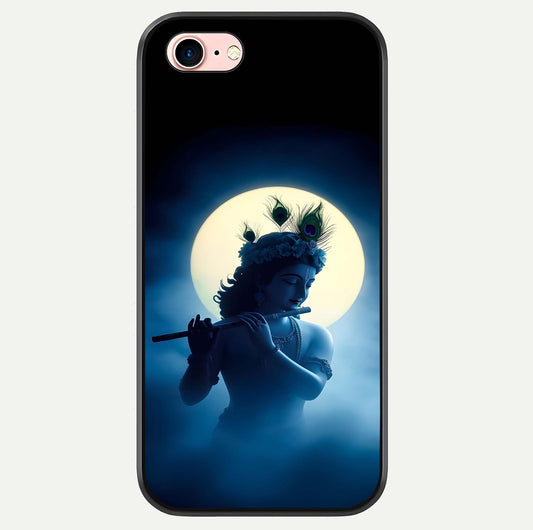 Divine Moon Flute Glass Case For iPhone 6 Plus by Custom World