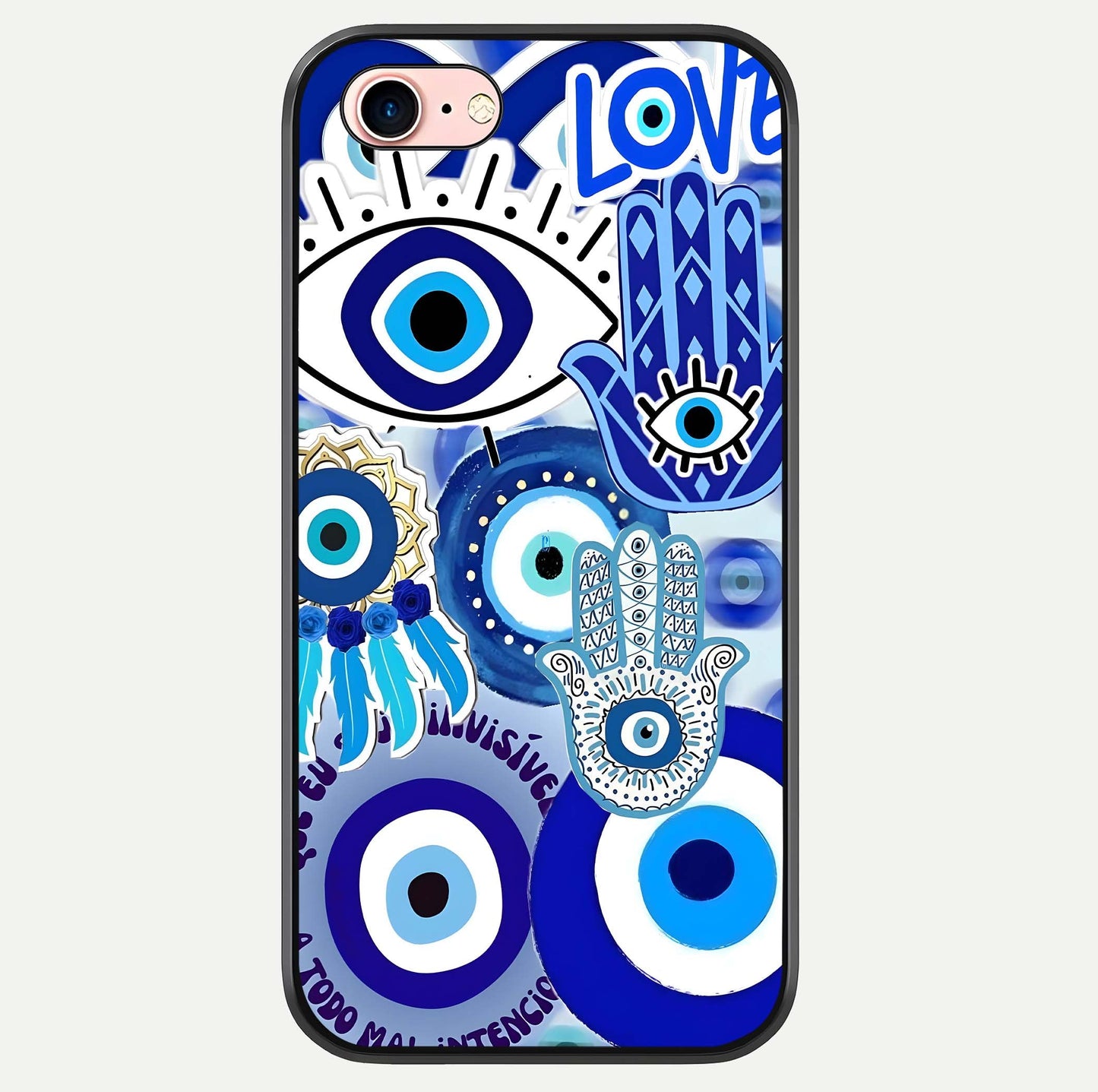 Evil Eyes Dream Glass Case For iPhone 6 Plus by Custom World
