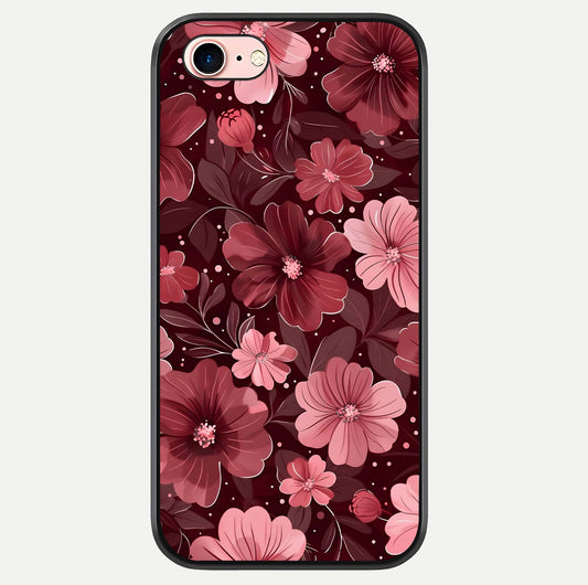 Flower Blush Bloom Glass Case For iPhone 6 Plus by Custom World