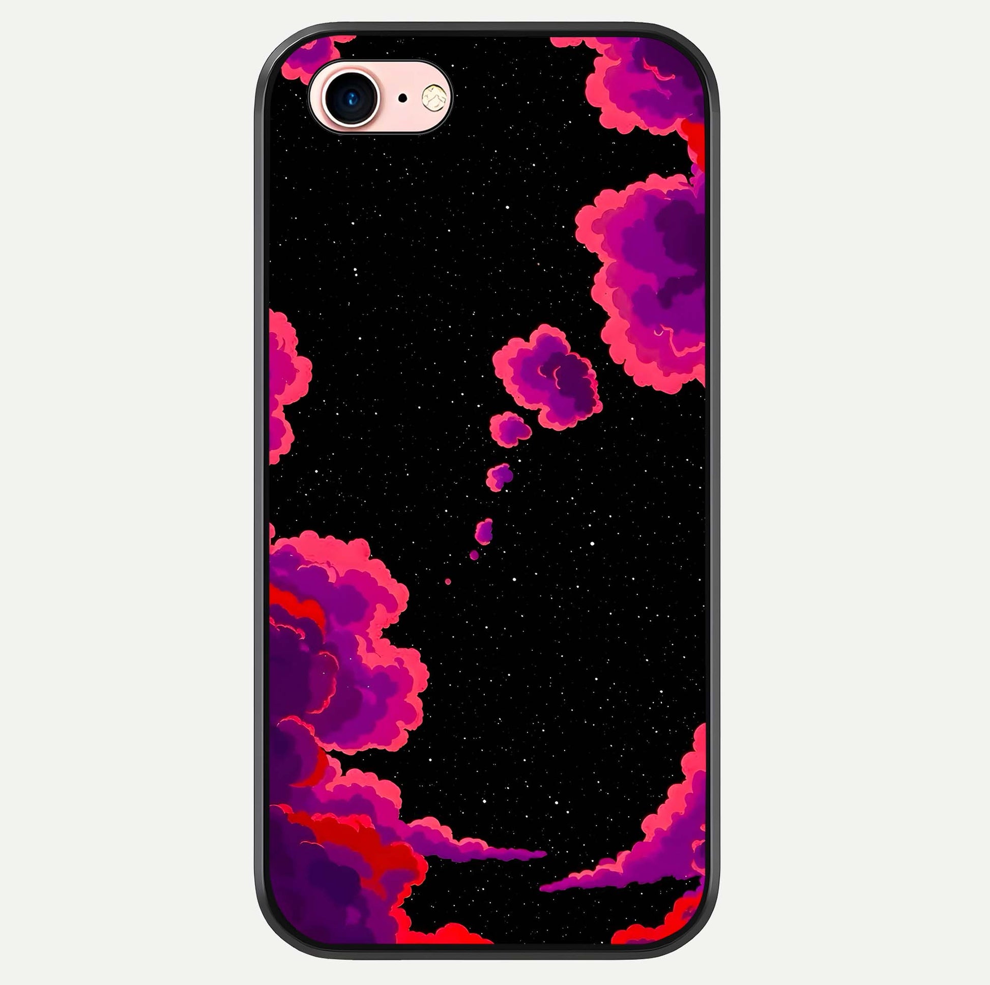 Galaxy Dream Frame Glass Case For iPhone 6 Plus by Custom World