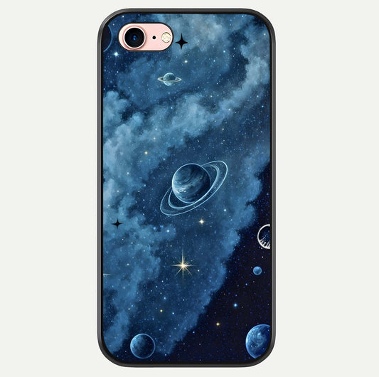 Galaxy Dream Space Glass Case For iPhone 6 Plus by Custom World