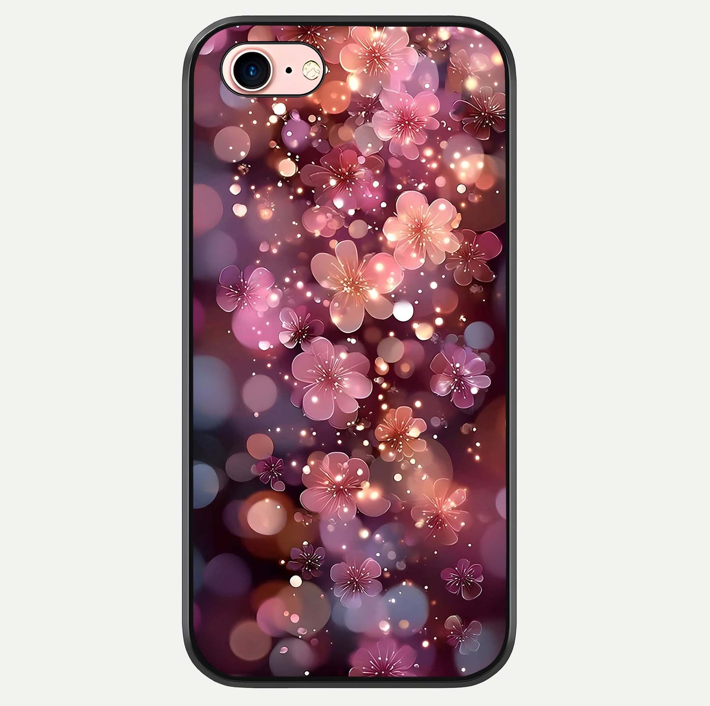 Glowing Petal Bliss Glass Case For iPhone 6 Plus by Custom World