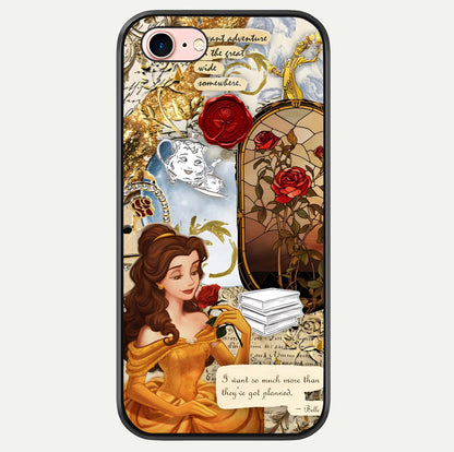 Golden Dream Belle Glass Case For iPhone 6 Plus by Custom World