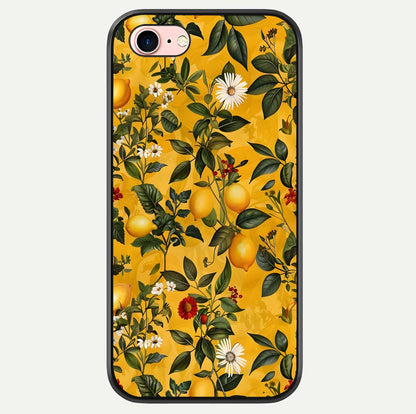 Golden Lemon Field Glass Case For iPhone 6 Plus by Custom World