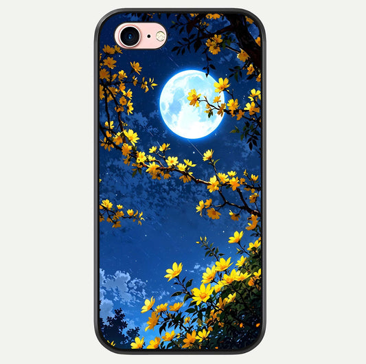 Golden Night Glow Glass Case For iPhone 6 Plus by Custom World