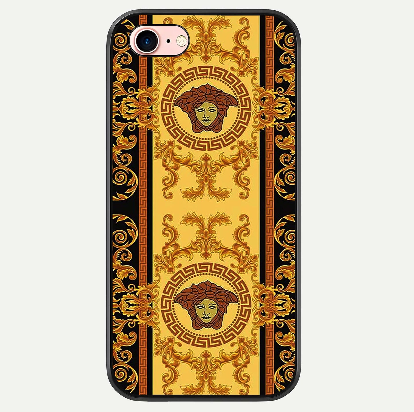 Golden Royal Heritage Glass Case For iPhone 6 Plus by Custom World