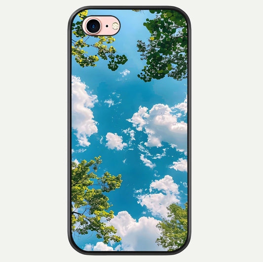 Greenery Sky Glass Case For iPhone 6 Plus by Custom World