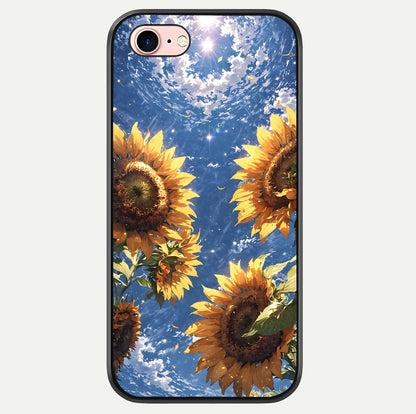 Heavenly Sunflower Rise Glass Case For iPhone 6 Plus by Custom World