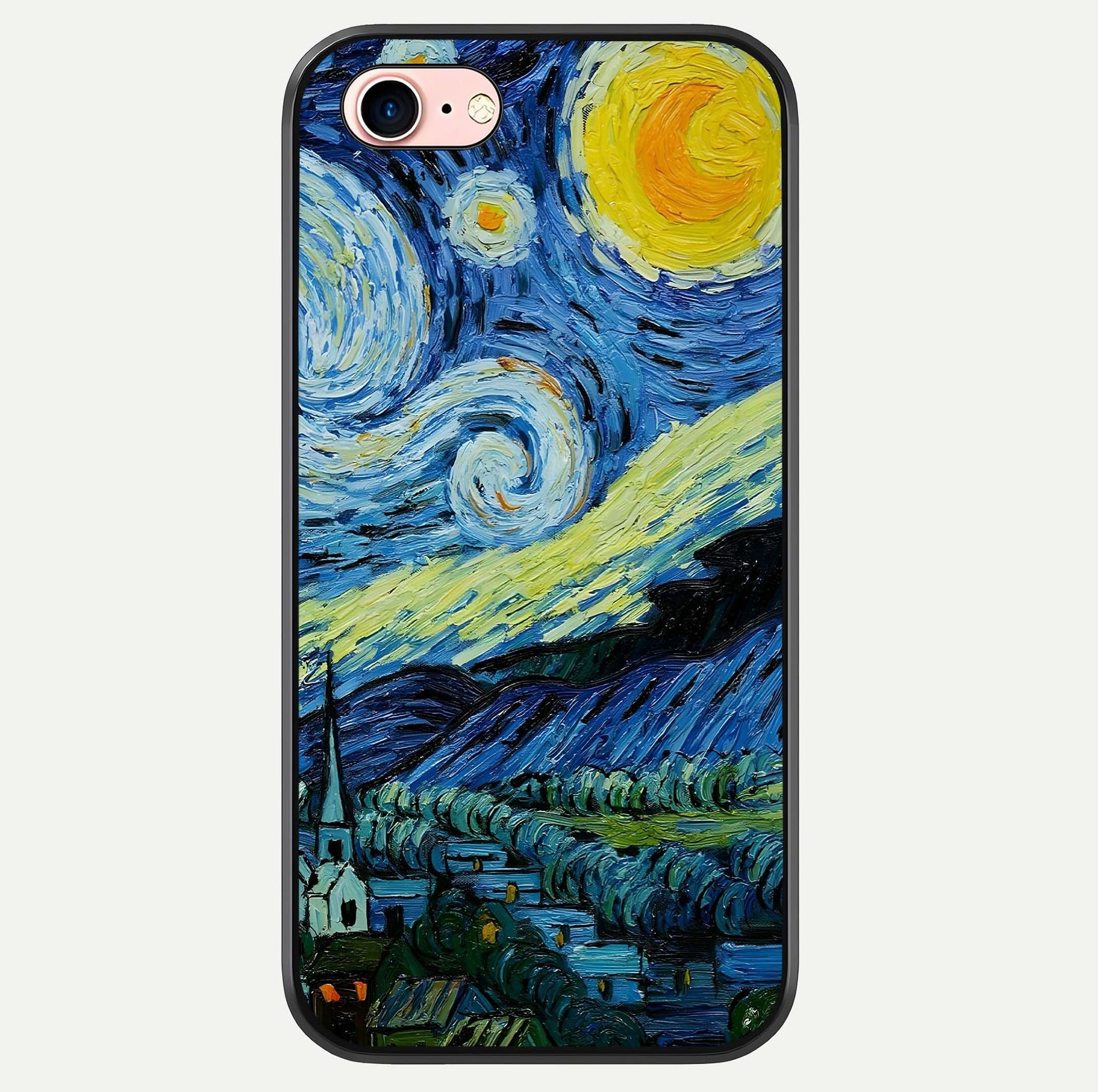 Inspired Van Gogh Art Glass Case For iPhone 6 Plus by Custom World