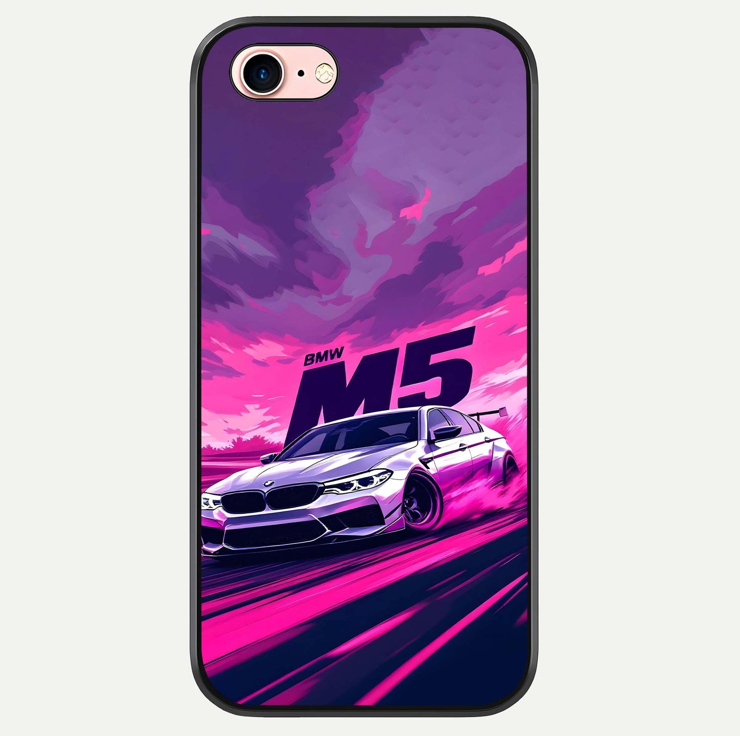 MS Neon Car Glass Case For iPhone 6 Plus by Custom World