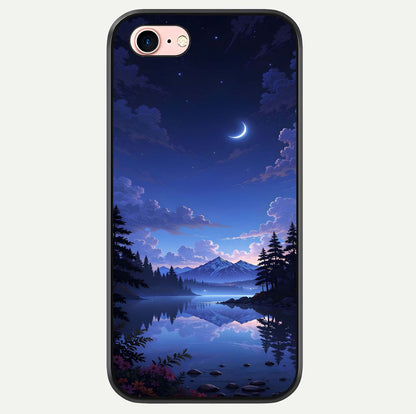 Midnight Lake Peace Glass Case For iPhone 6 Plus by Custom World