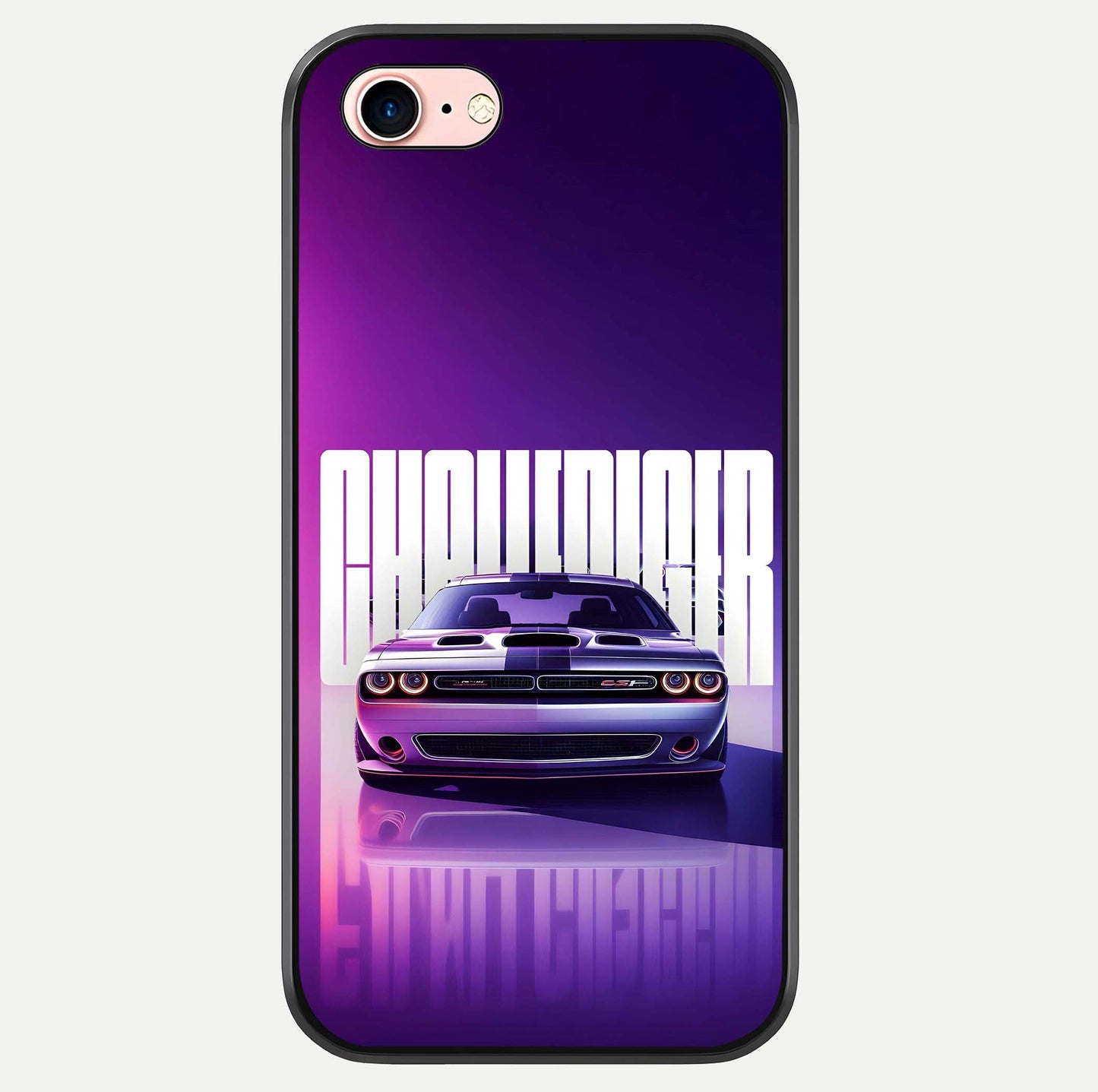 Midnight Muscle Ride Glass Case For iPhone 6 Plus by Custom World