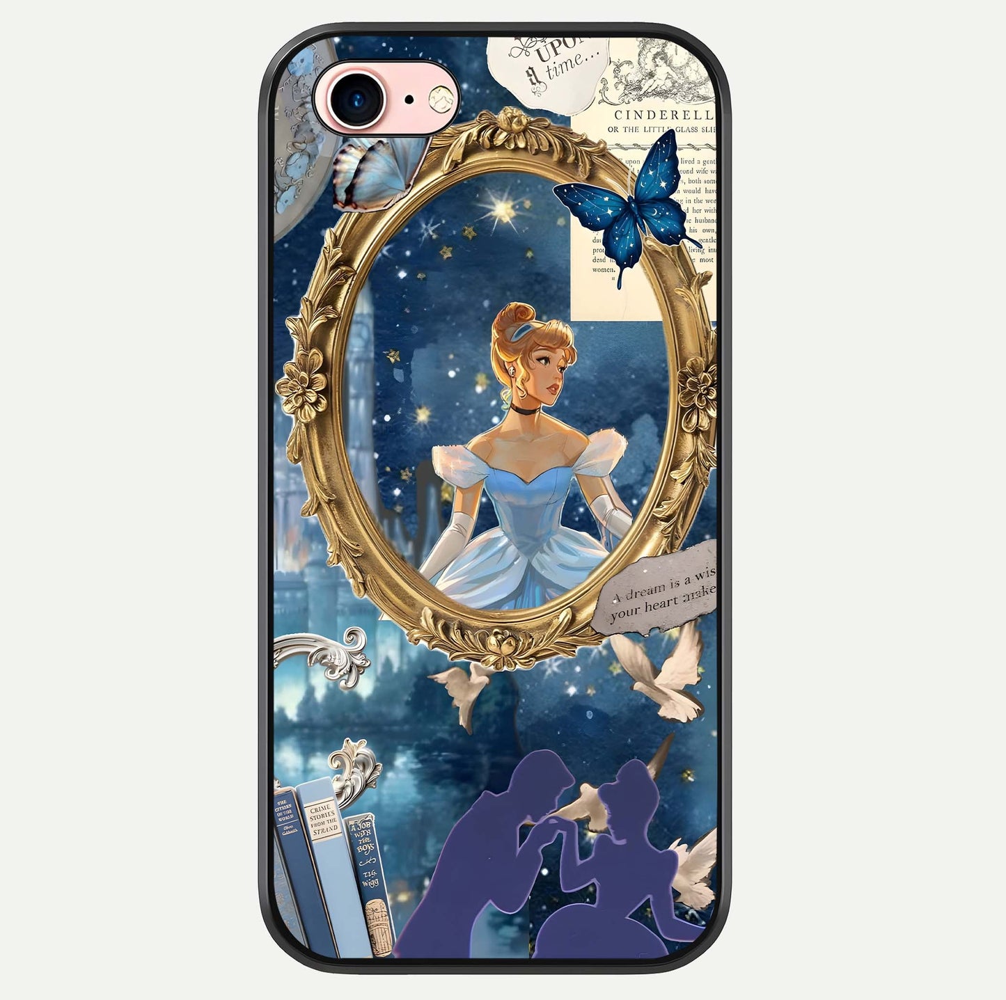 Midnight Queen Glass Case For iPhone 6 Plus by Custom World