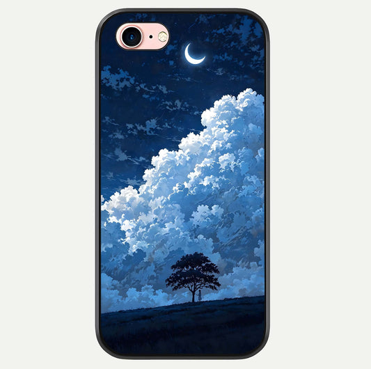 Midnight Sky Serenity Glass Case For iPhone 6 Plus by Custom World