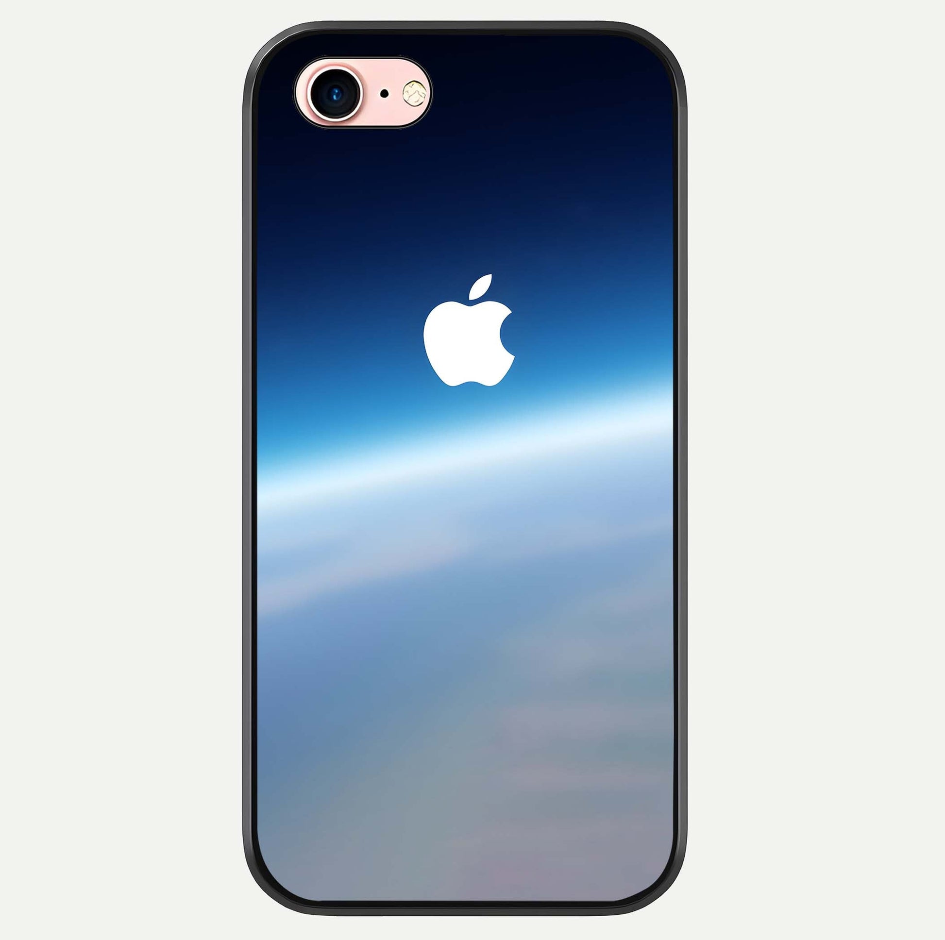 Minimal Apple Sky Glass Case For iPhone 6 Plus by Custom World
