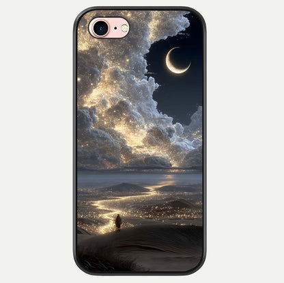 Moonlight Spark Path Glass Case For iPhone 6 Plus by Custom World