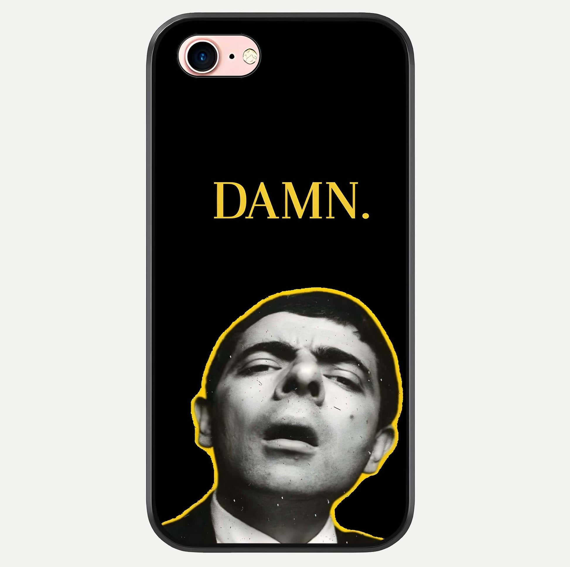 Mr Bean Damn Glass Case For iPhone 6 Plus by Custom World