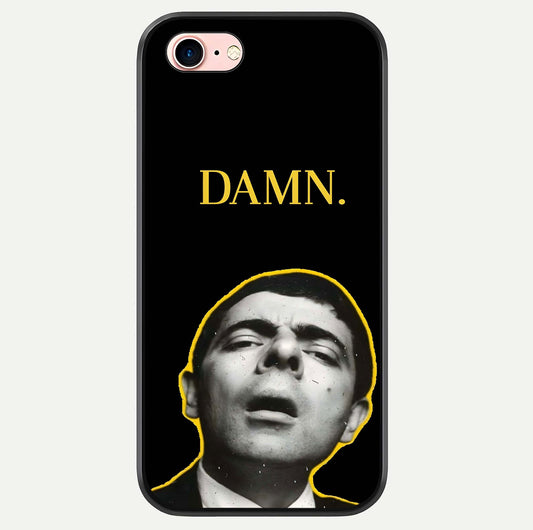 Mr Bean Damn Glass Case For iPhone 6 Plus by Custom World