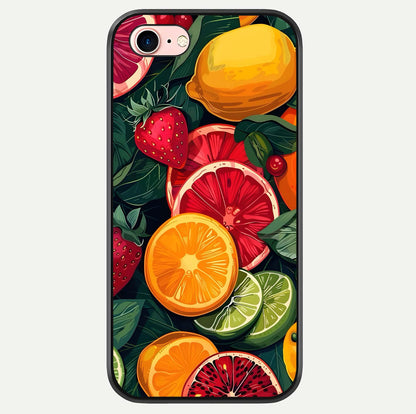 Multiple Fruits Glass Case For iPhone 6 Plus by Custom World