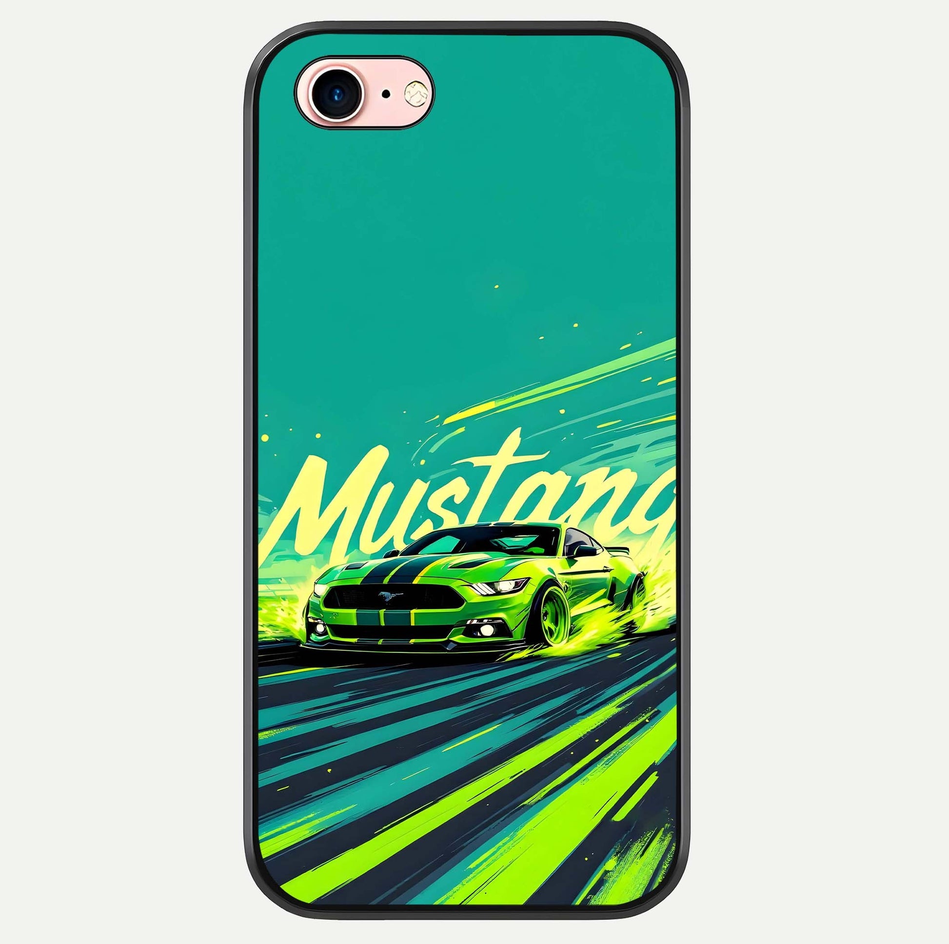 Mustang Bang Glass Case For iPhone 6 Plus by Custom World