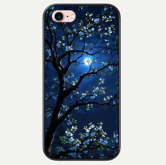 Mystic Floral Night Glass Case For iPhone 6 Plus by Custom World