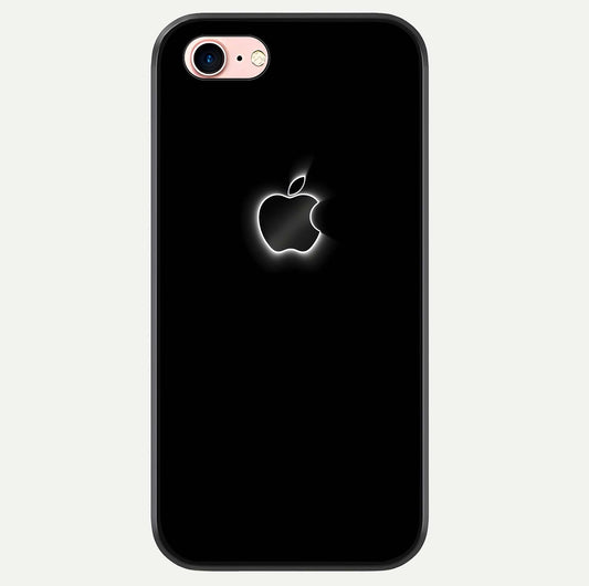 Neon Apple Glow Glass Case For iPhone 6 Plus by Custom World