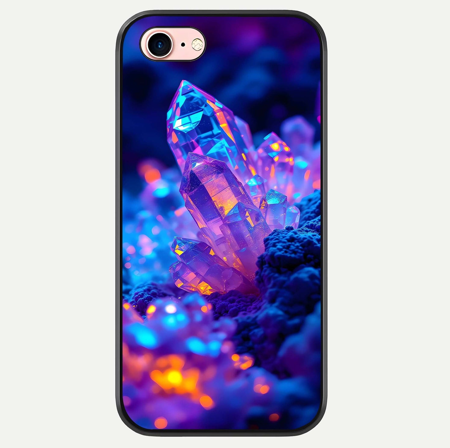 Neon Aura Shards Glass Case For iPhone 6 Plus by Custom World