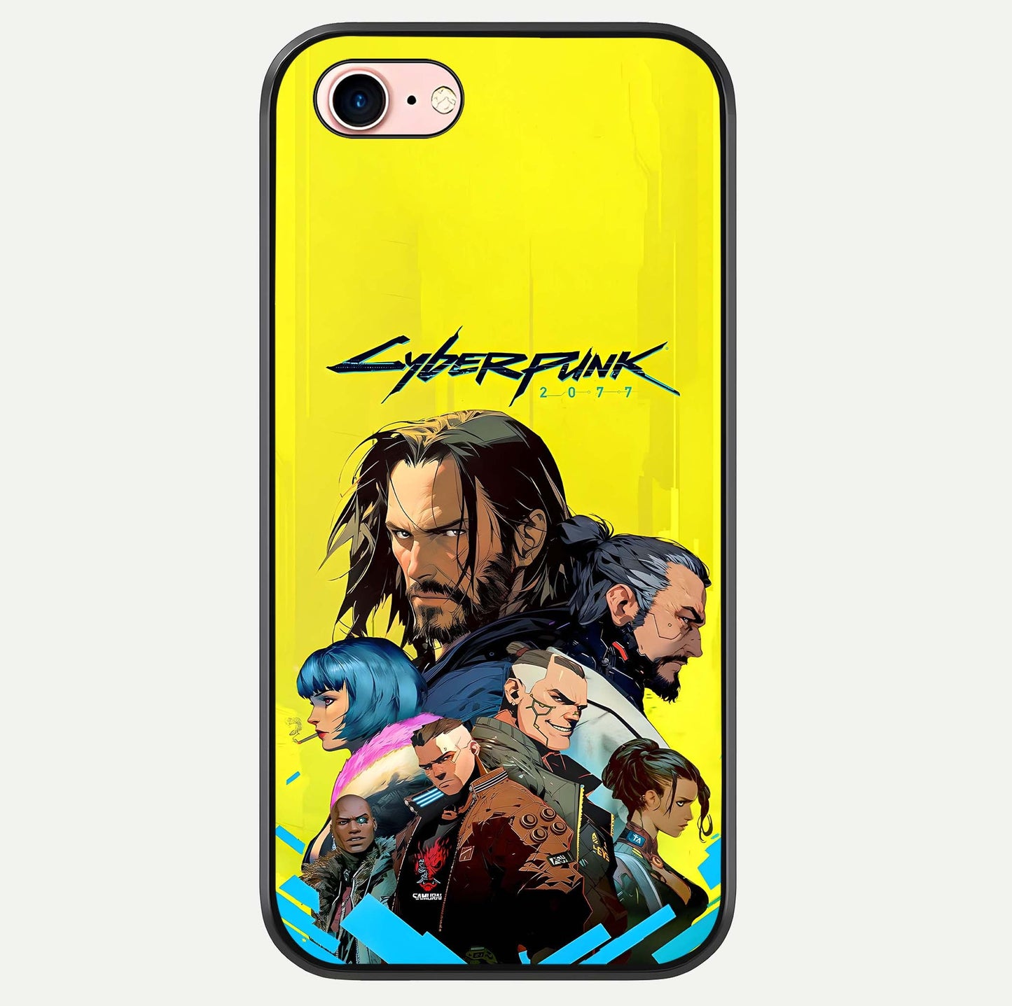 Neon Rebel Genesis Glass Case For iPhone 6 Plus by Custom World