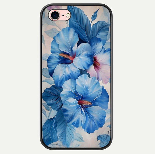 Ocean Hibiscus Grace Glass Case For iPhone 6 Plus by Custom World