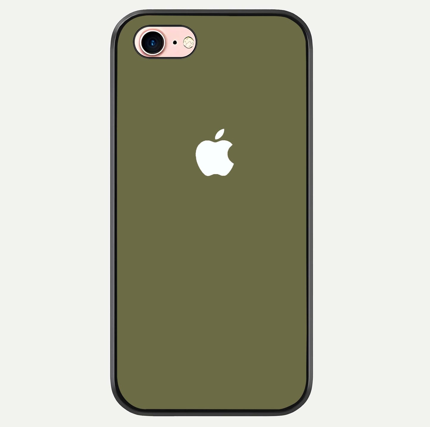Olive Matte Essence Glass Case For iPhone 6 Plus by Custom World