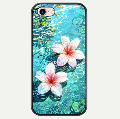 Pink Flowers in Water Glass Case For iPhone 6 Plus by Custom World