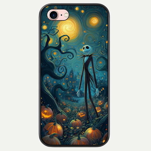 Pumpkin Moonlight Tale Glass Case For iPhone 6 Plus by Custom World