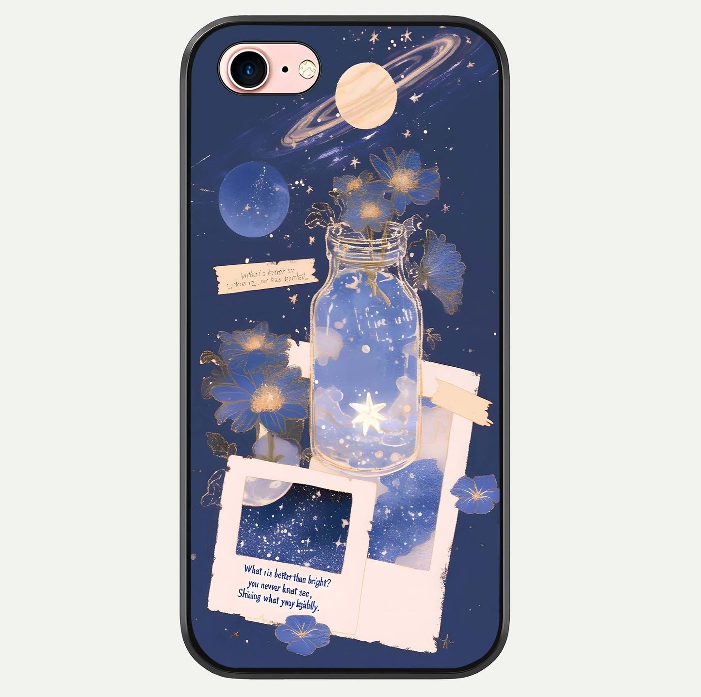 Starlit Cosmic Jar Glass Case For iPhone 6 Plus by Custom World